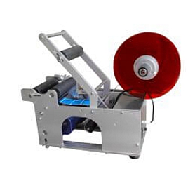 MÁY DÁN NHÃN CHAI TRÒN BÁN TỰ ĐỘNG